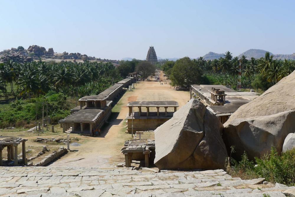 Hampi Bazaar or Virupaksha Bazaar Hampi Tickets, timings, offers Sep ...